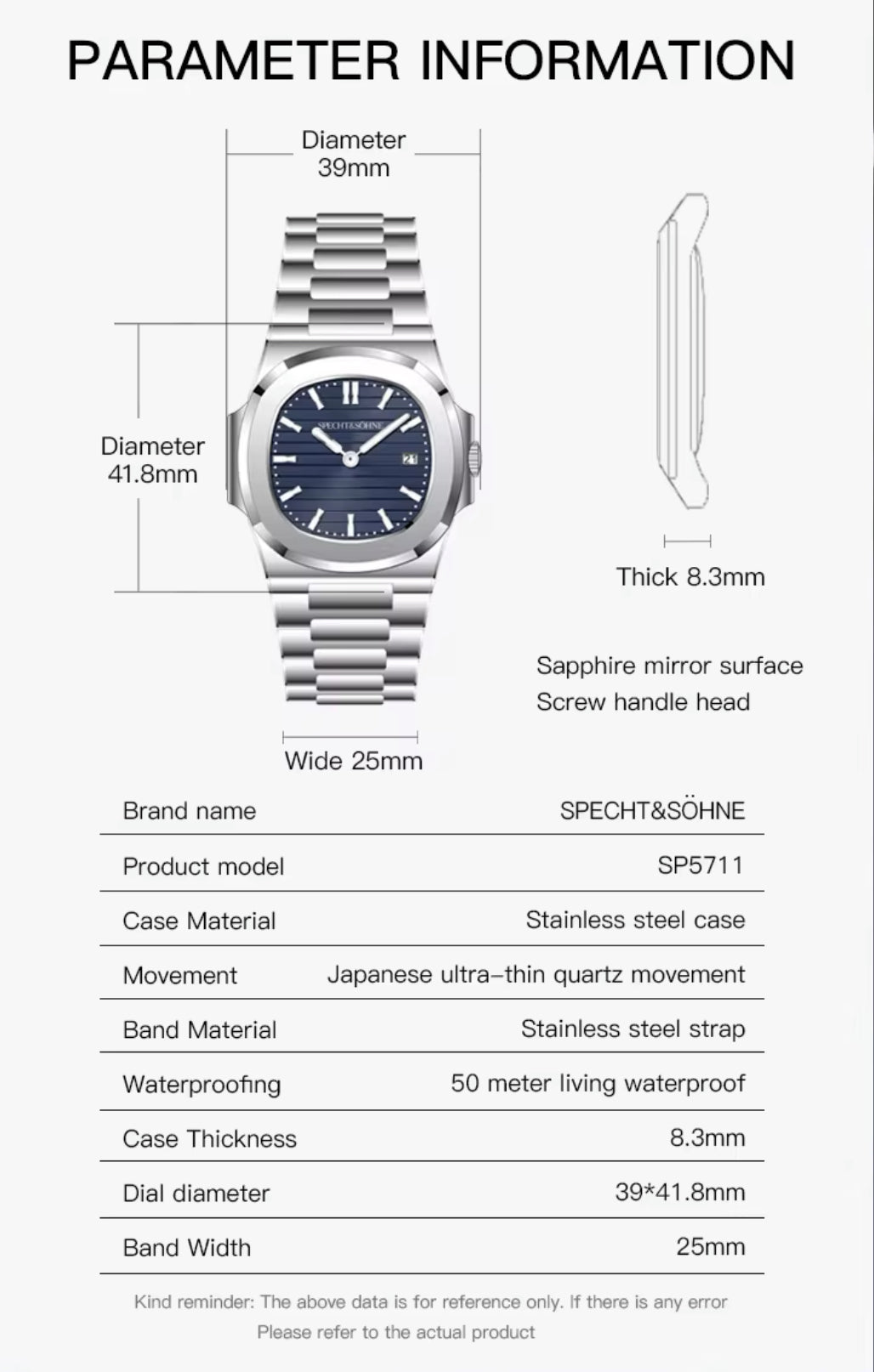 New Specht&Sohne 2024 quartz timepiece