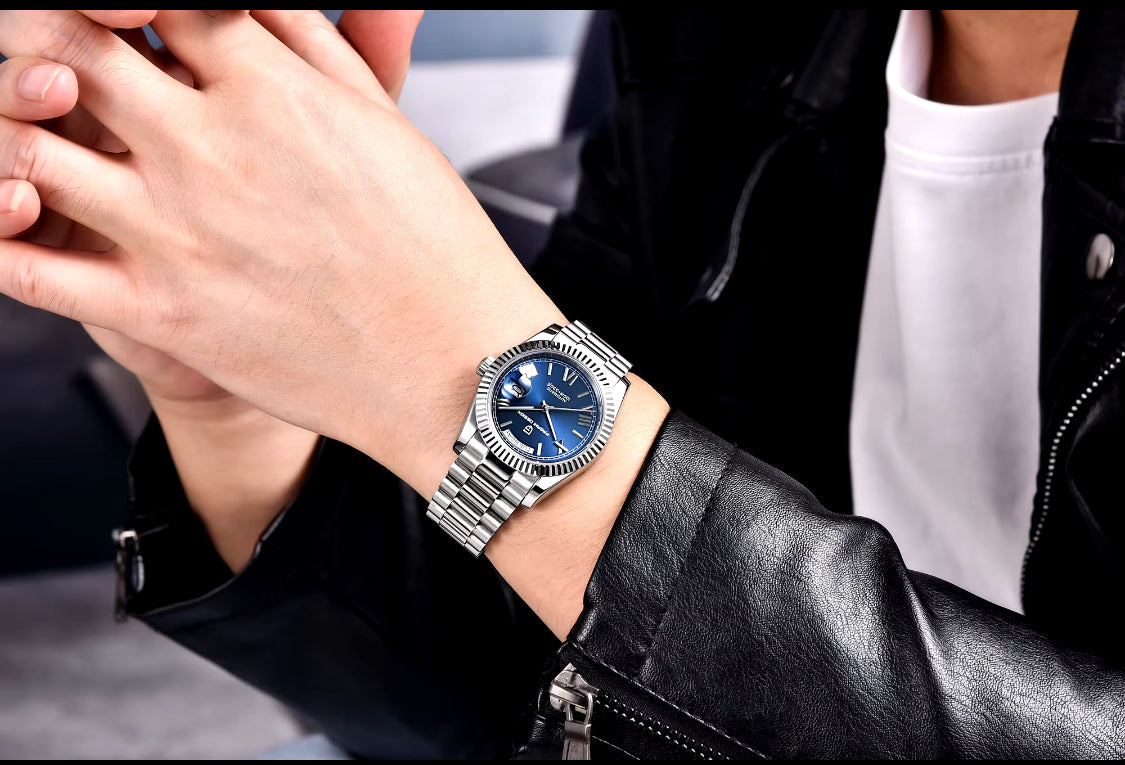 PAGANI DESIGN 2024 New DD36 Men's Watches Top brand Luxury Mechanical Automatic Watch Men AR Sapphire Wristwatch Men 10Bar ST16