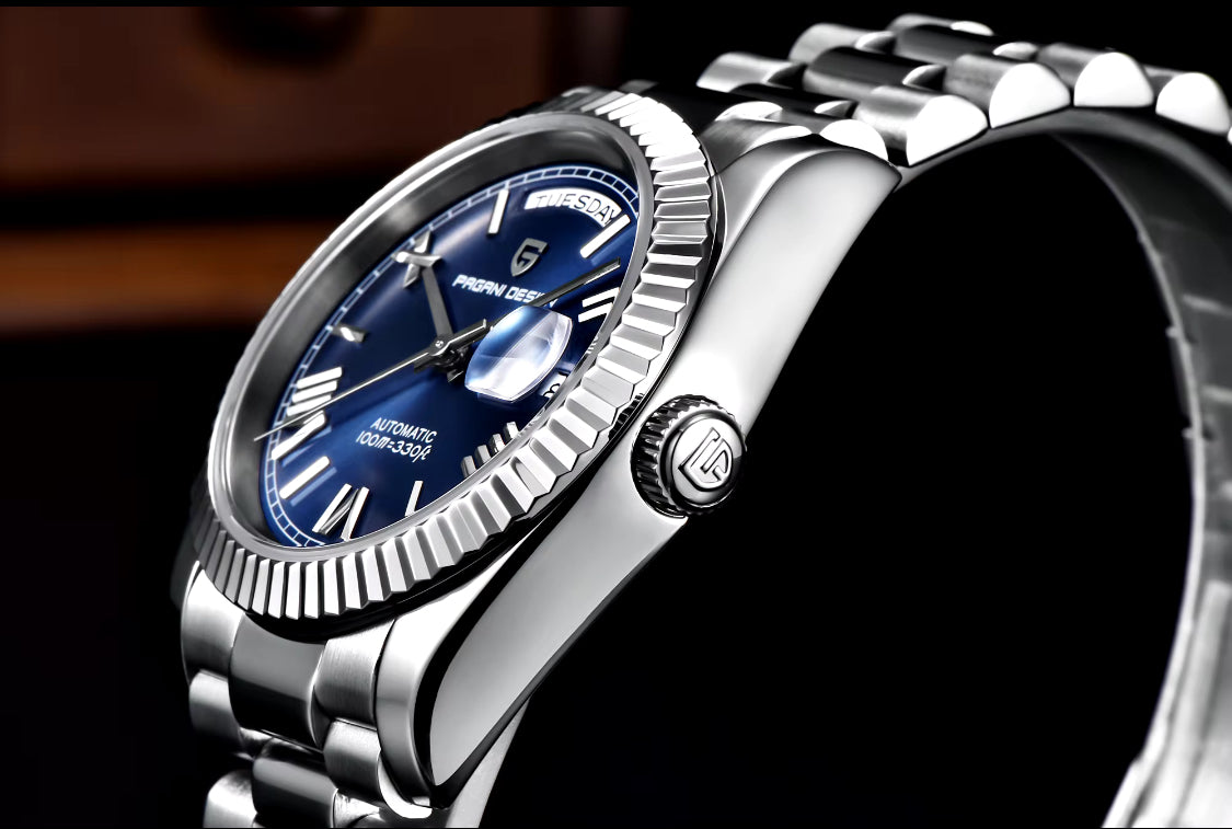 PAGANI DESIGN 2024 New DD36 Men's Watches Top brand Luxury Mechanical Automatic Watch Men AR Sapphire Wristwatch Men 10Bar ST16