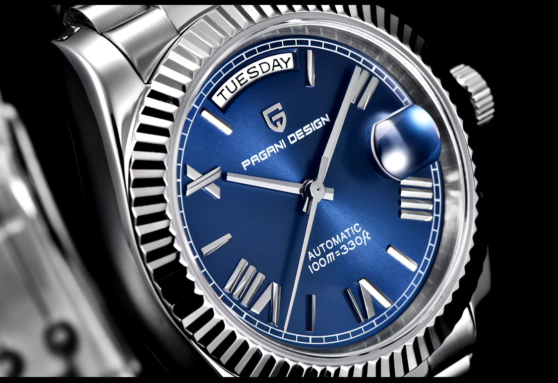 PAGANI DESIGN 2024 New DD36 Men's Watches Top brand Luxury Mechanical Automatic Watch Men AR Sapphire Wristwatch Men 10Bar ST16