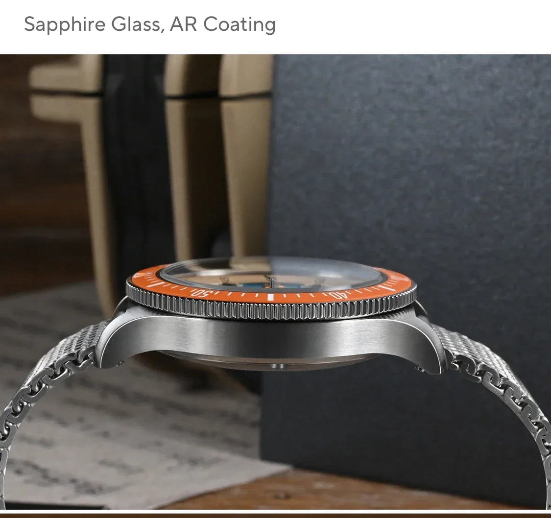 San Martin 40mm Dive Watch Original Design NH35 Automatic Mechanical Fashion Men Watch Sapphire Waterproof 200m Luminous SN0118