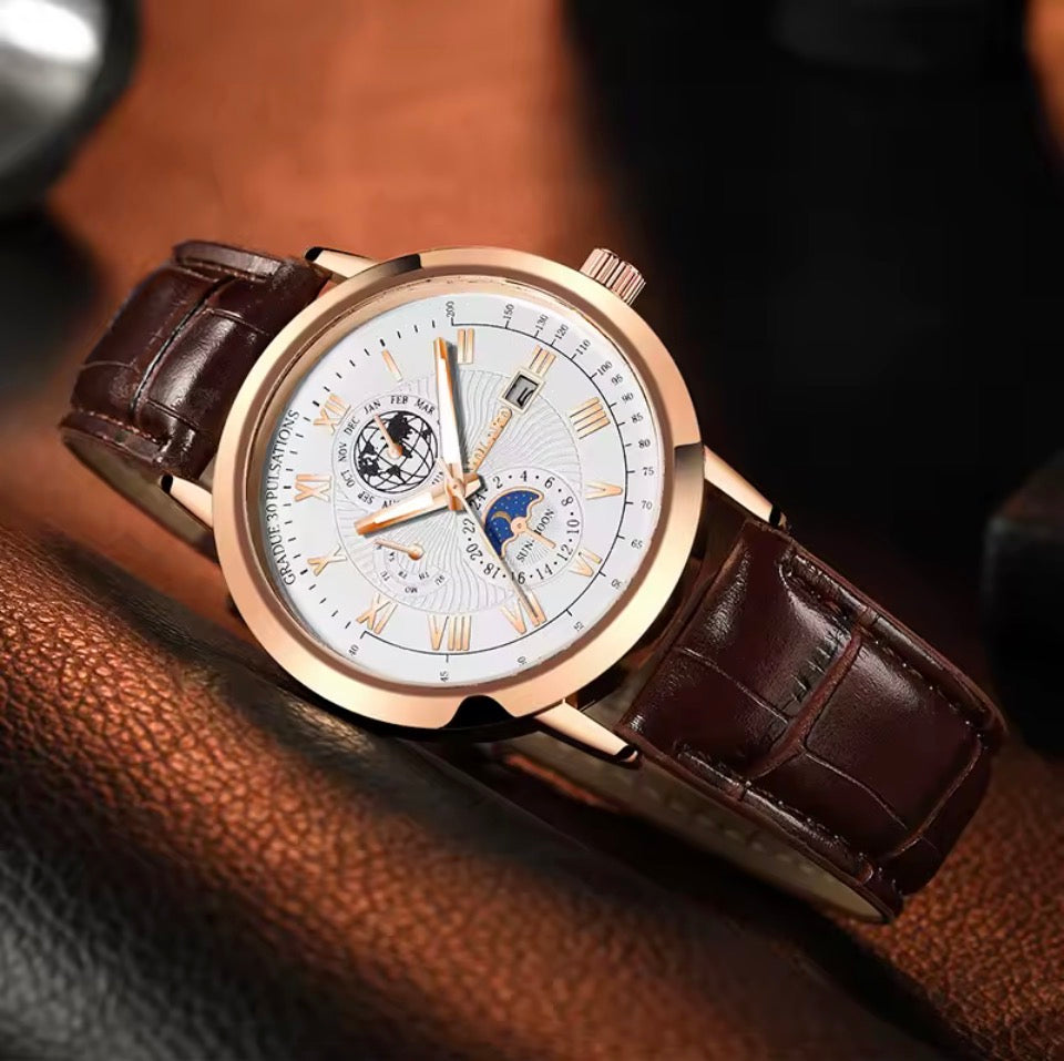 Men’s dress quartz watch